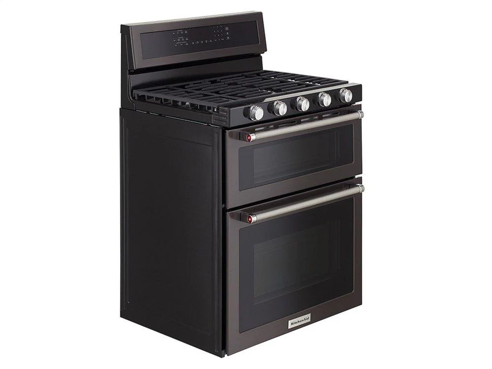 Kitchenaid KFGS530ESS 30-Inch 5 Burner Gas Convection Range with Warming Drawer - Stainless Steel - Image 19