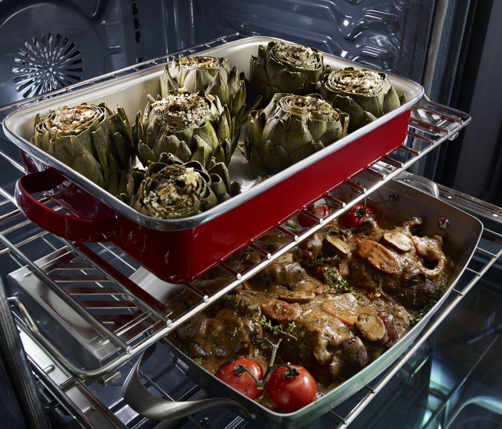 Kitchenaid KFGS530ESS 30-Inch 5 Burner Gas Convection Range with Warming Drawer - Stainless Steel - Image 7