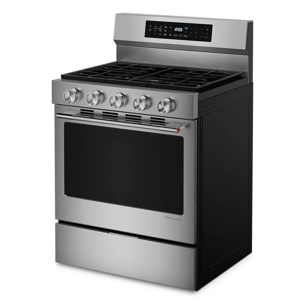 Kitchenaid KFGS530SPS 5.0 Cu. Ft. Smart Freestanding Gas Range with Convection Cooking Modes - Image 19