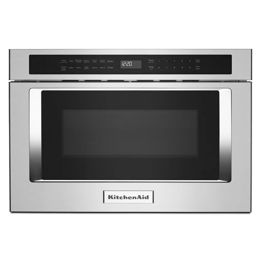 Kitchenaid KMBD104GSS 24" Under-Counter Microwave Oven Drawer - Image 2