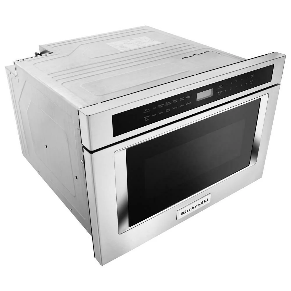 Kitchenaid KMBD104GSS 24" Under-Counter Microwave Oven Drawer - Image 4