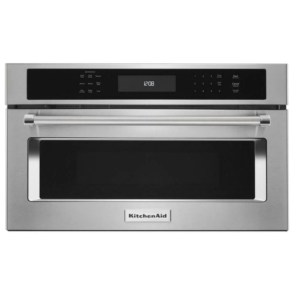 Kitchenaid KMBP100ESS 30" Built In Microwave Oven with Convection Cooking - Image 3