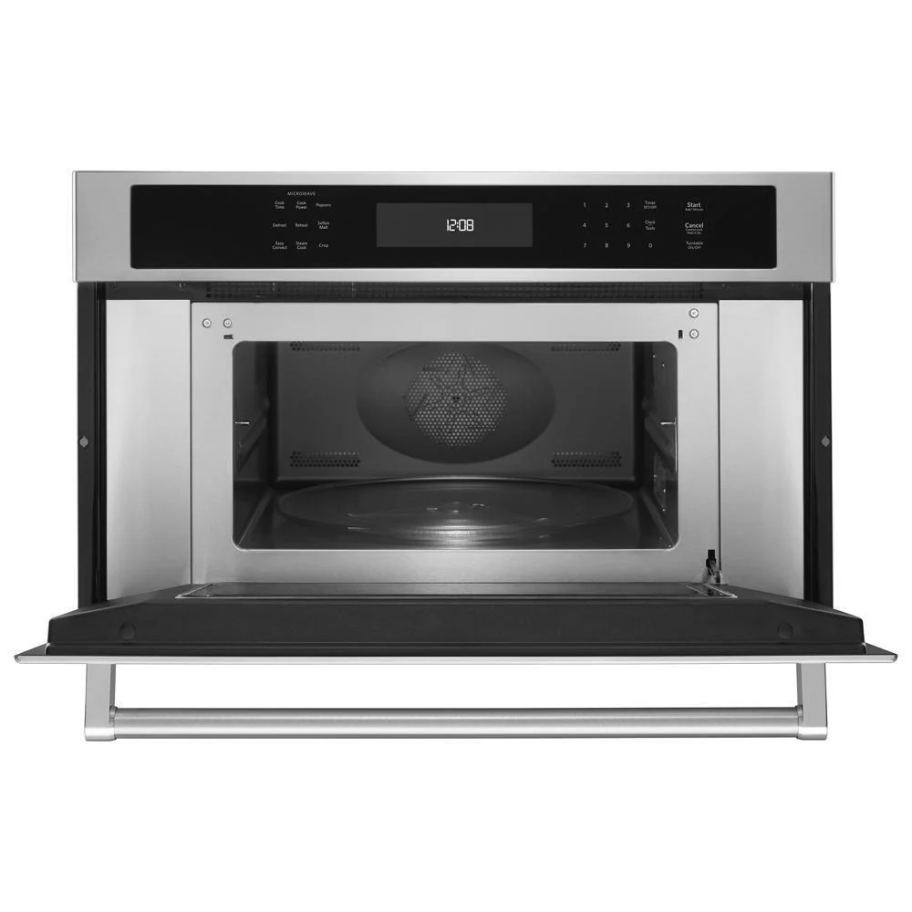 Kitchenaid KMBP100ESS 30" Built In Microwave Oven with Convection Cooking - Image 5