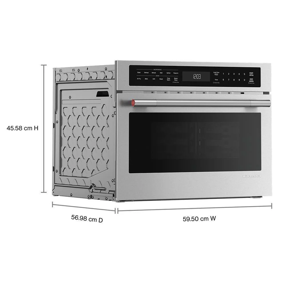 Kitchenaid KMBS724SPS 24" Built-In More-In-One Convection Microwave Speed Oven with Air Fry Mode - Image 6