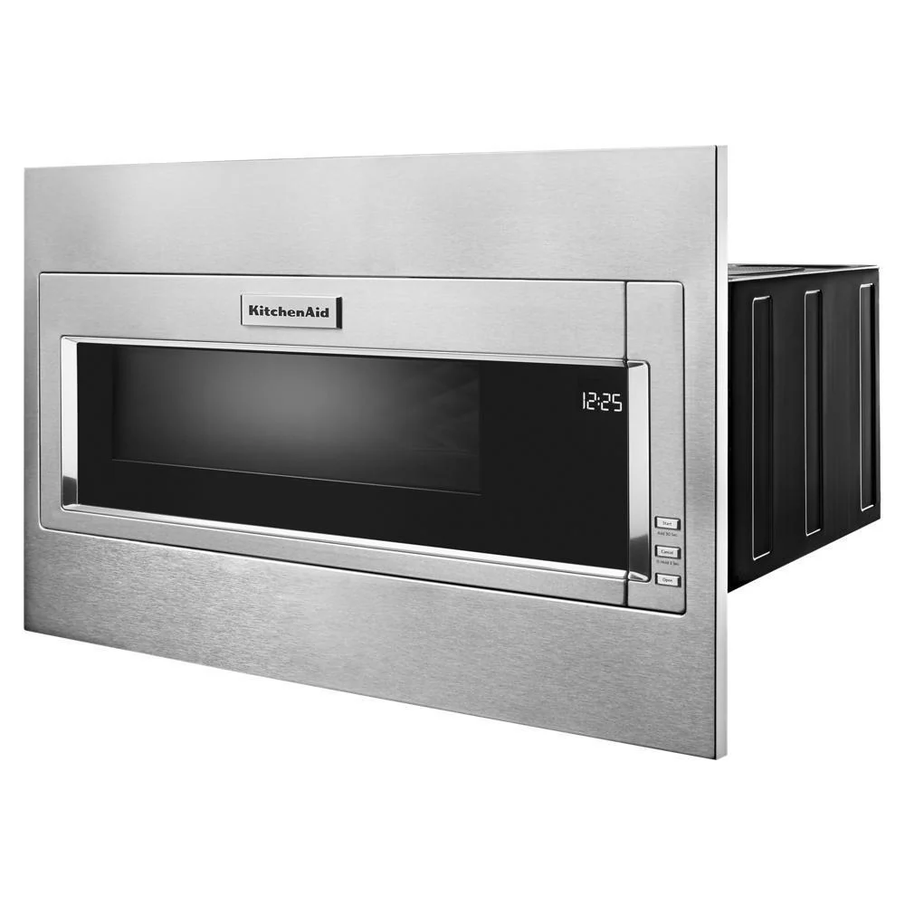 Kitchenaid KMBT5511KSS 1000 Watt Built-In Low Profile Microwave with Standard Trim Kit - Image 4