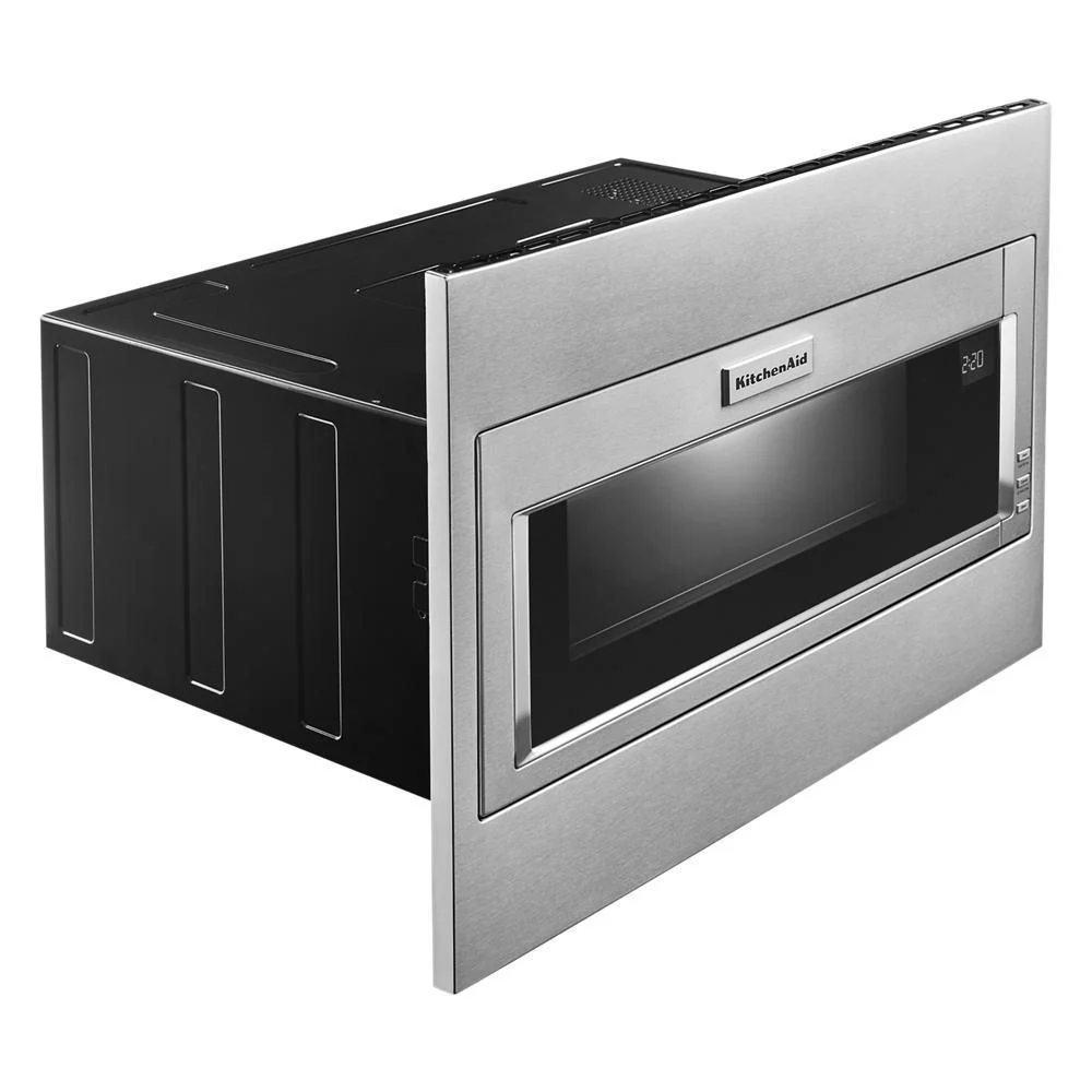 Kitchenaid KMBT5511KSS 1000 Watt Built-In Low Profile Microwave with Standard Trim Kit - Image 6