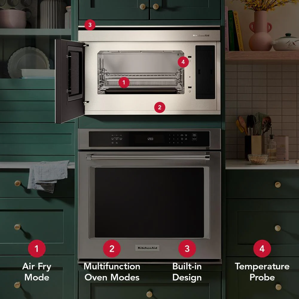 Kitchenaid KMBT730SPS Built-In More-in-One Convection Microwave Oven - Image 20