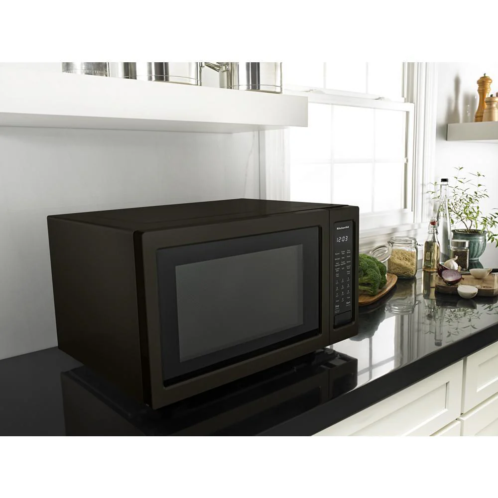 Kitchenaid KMCC5015GBS 21 3/4" Countertop Convection Microwave Oven with PrintShield™ Finish - 1000 Watt - Image 6