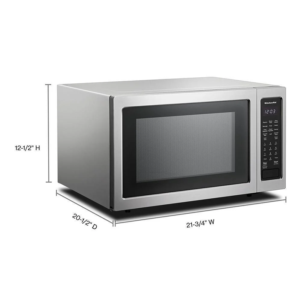 21 3/4" Countertop Convection Microwave Oven - 1000 Watt - Image 5