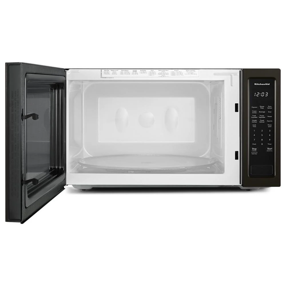 Kitchenaid KMCS3022GBS 24" Countertop Microwave Oven with PrintShield™ Finish - 1200 Watt - Image 7