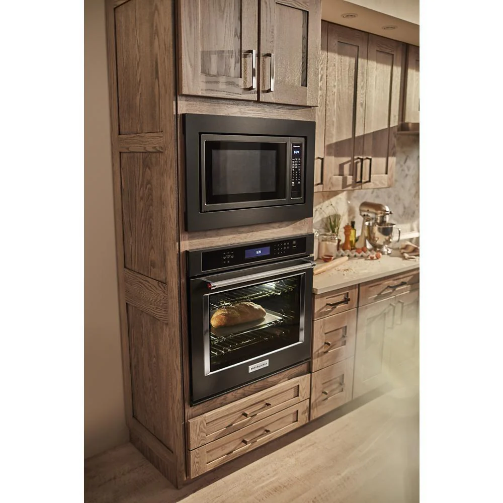 Kitchenaid KMCS3022GBS 24" Countertop Microwave Oven with PrintShield™ Finish - 1200 Watt - Image 9