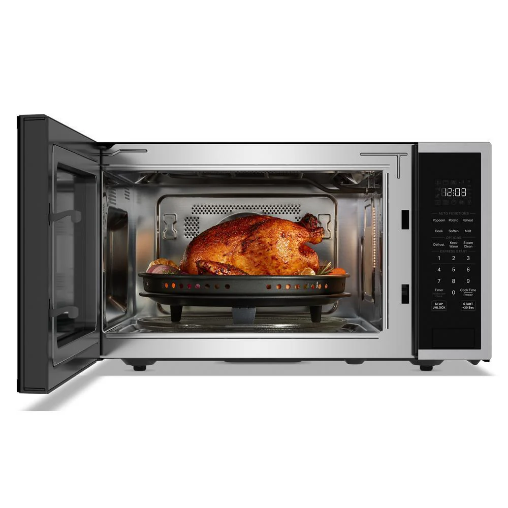 Kitchenaid KMCS522SPS 1.5 Cu. Ft. Countertop Microwave with Air Fry Function - Image 12