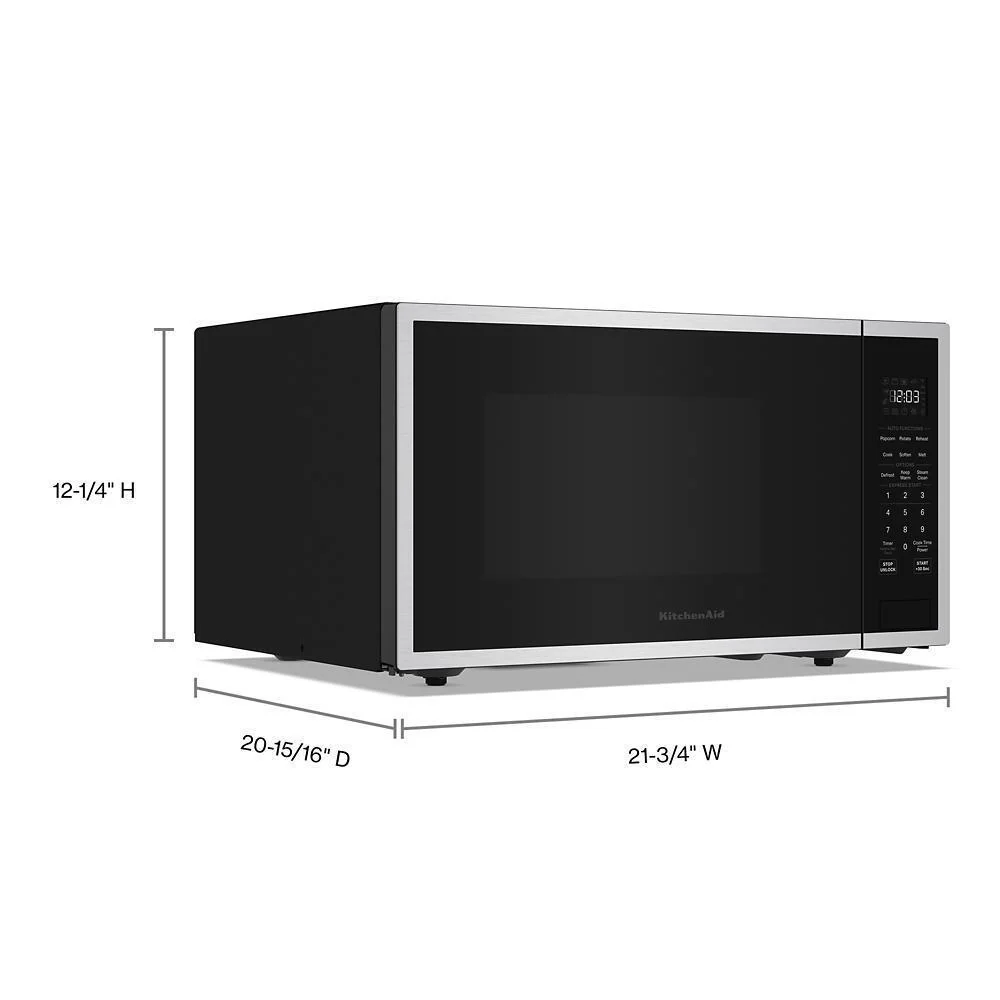 Kitchenaid KMCS522SPS 1.5 Cu. Ft. Countertop Microwave with Air Fry Function - Image 4