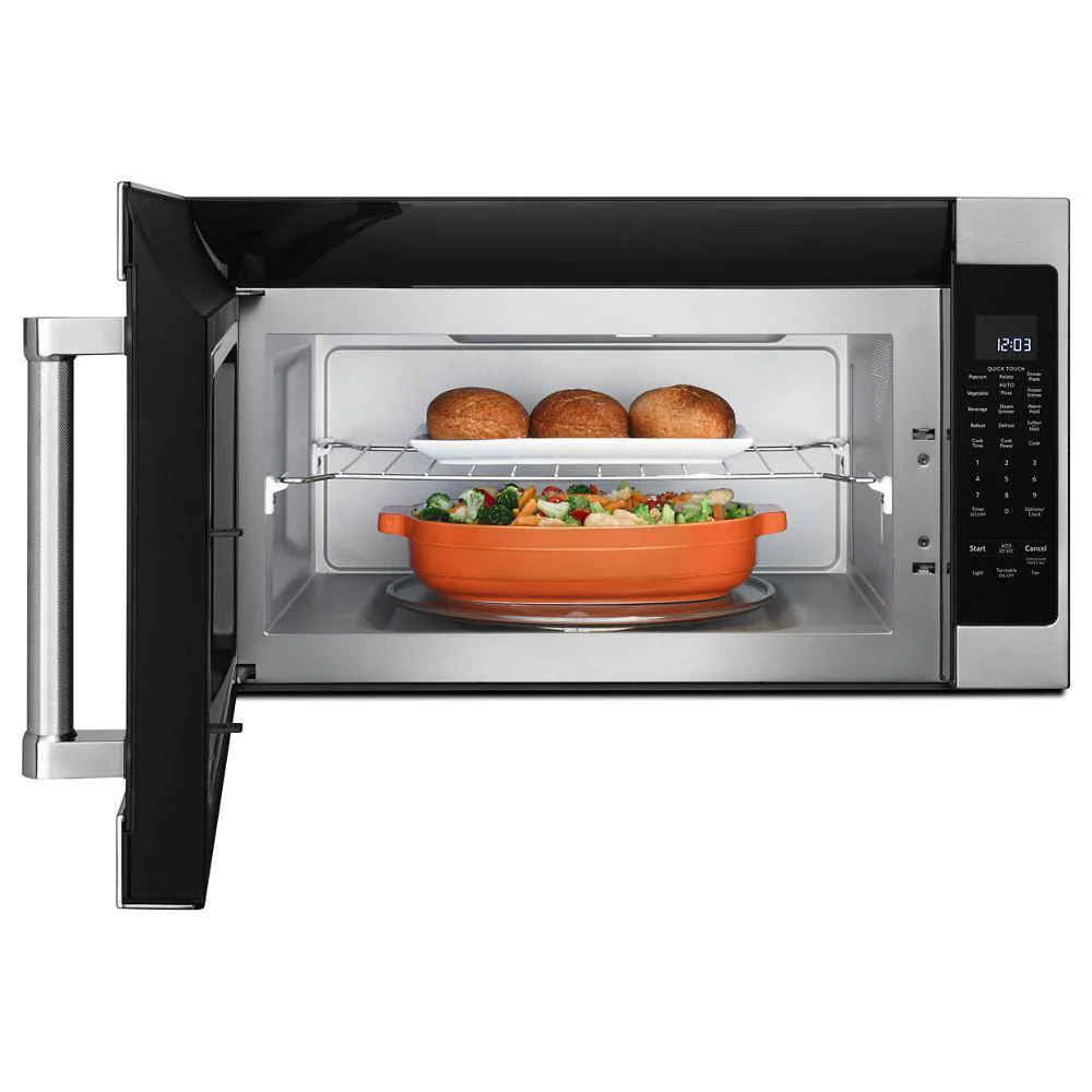 Kitchenaid KMHS120ESS 30" 1000-Watt Microwave Hood Combination - Image 7