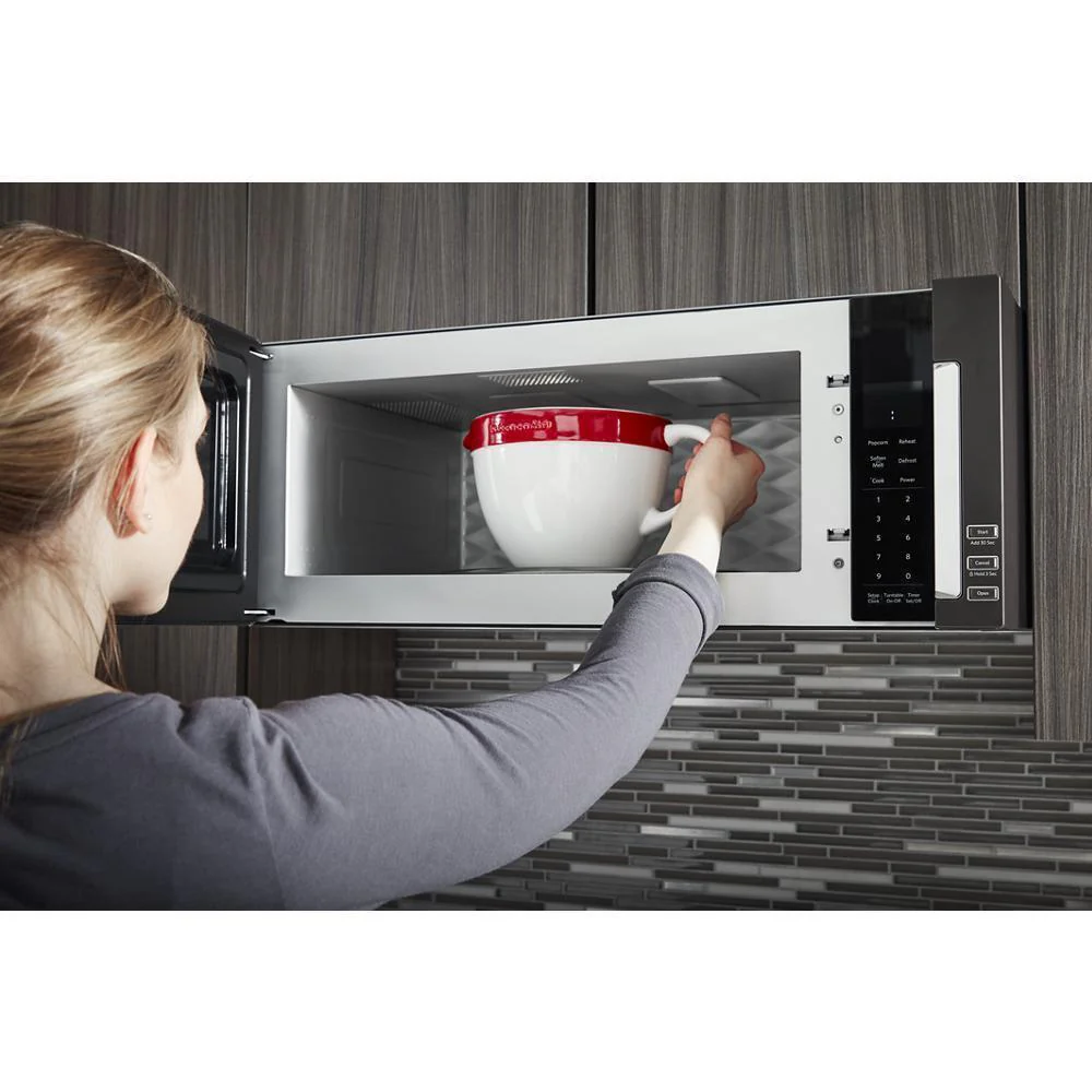 Kitchenaid KMLS311HBS 1000-Watt Low Profile Microwave Hood Combination with PrintShield™ Finish - Image 13