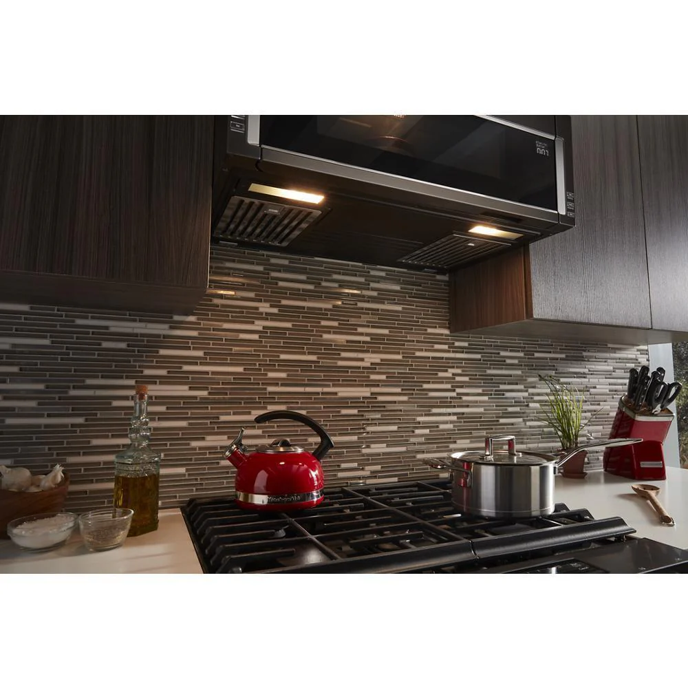 Kitchenaid KMLS311HBS 1000-Watt Low Profile Microwave Hood Combination with PrintShield™ Finish - Image 14
