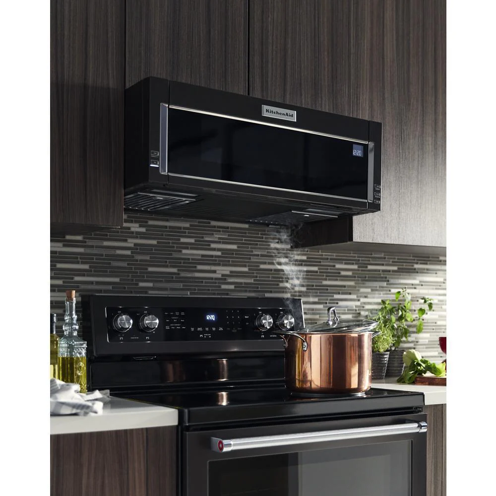 Kitchenaid KMLS311HBS 1000-Watt Low Profile Microwave Hood Combination with PrintShield™ Finish - Image 17