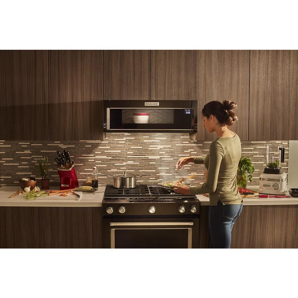 Kitchenaid KMLS311HBS 1000-Watt Low Profile Microwave Hood Combination with PrintShield™ Finish - Image 20