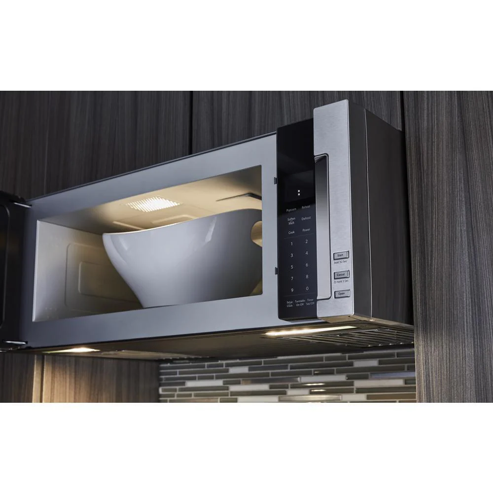 Kitchenaid KMLS311HSS 1000-Watt Low Profile Microwave Hood Combination - Image 14