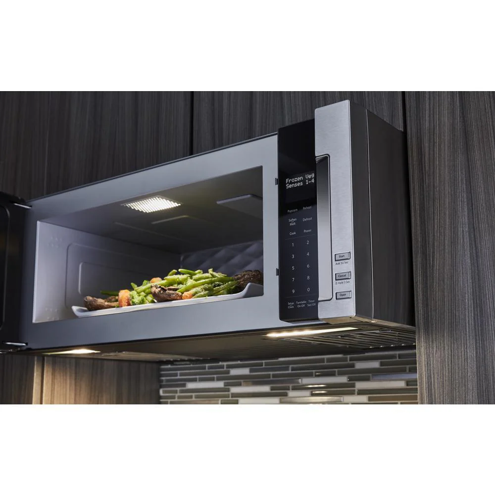 Kitchenaid KMLS311HSS 1000-Watt Low Profile Microwave Hood Combination - Image 15