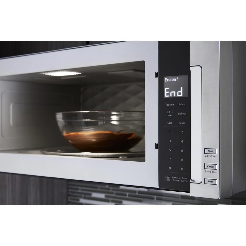 Kitchenaid KMLS311HSS 1000-Watt Low Profile Microwave Hood Combination - Image 16