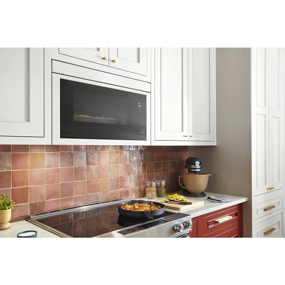 Kitchenaid KMMF330PWH Over-The-Range Microwave with Flush Built-In Design - Image 9