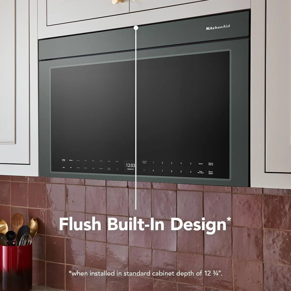 Kitchenaid KMMF530PJP Multifunction Over-the-Range Microwave Oven with Flush Built-In Design - Image 12
