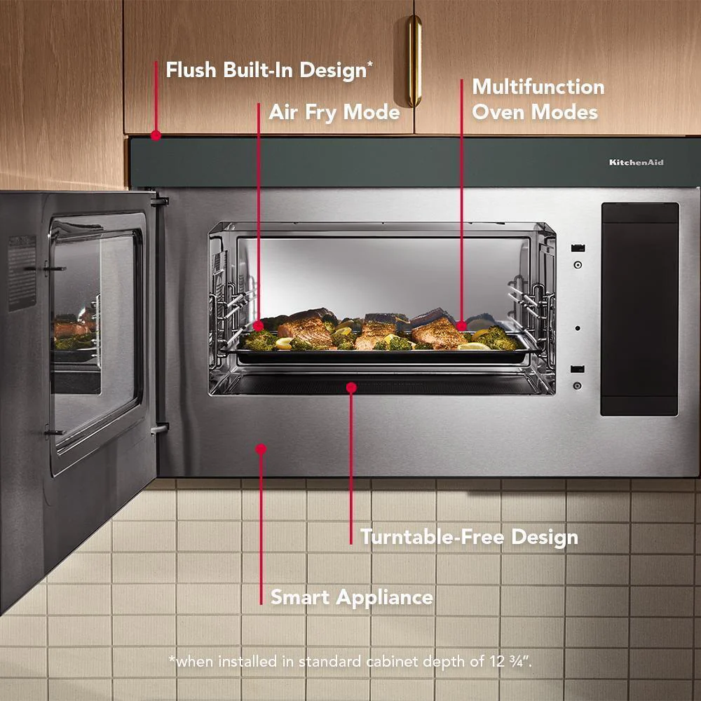 Kitchenaid KMMF530PJP Multifunction Over-the-Range Microwave Oven with Flush Built-In Design - Image 13