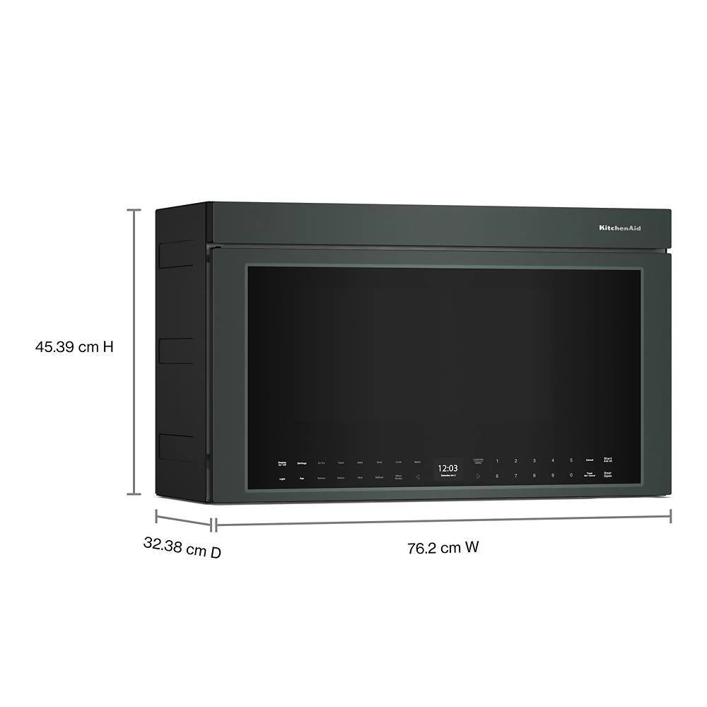 Kitchenaid KMMF530PJP Multifunction Over-the-Range Microwave Oven with Flush Built-In Design - Image 4