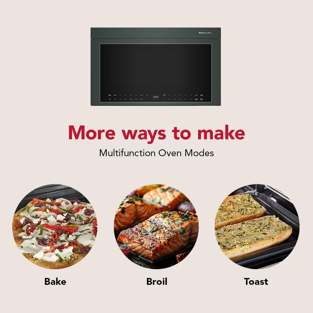 Kitchenaid KMMF730PJP Multifunction Over-the-Range Microwave Oven with Infrared Sensor Modes - Image 5