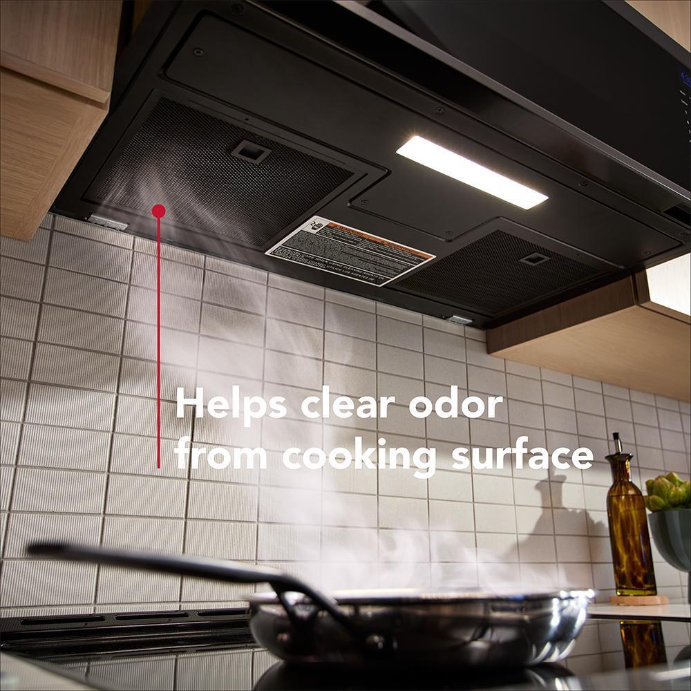 Kitchenaid KMML550RBS Smart Low Profile Microwave Hood Combination with Dual Fan Ventilation - Image 19