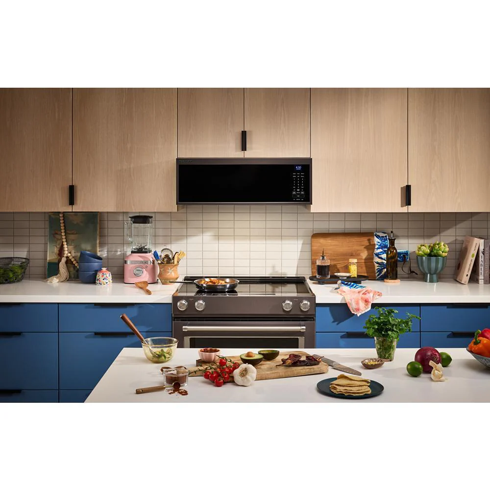 Kitchenaid KMML550RBS Smart Low Profile Microwave Hood Combination with Dual Fan Ventilation - Image 3