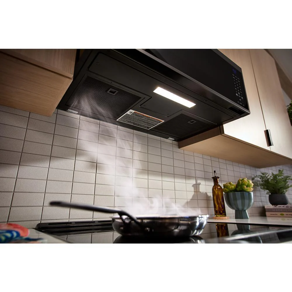 Kitchenaid KMML550RBS Smart Low Profile Microwave Hood Combination with Dual Fan Ventilation - Image 6