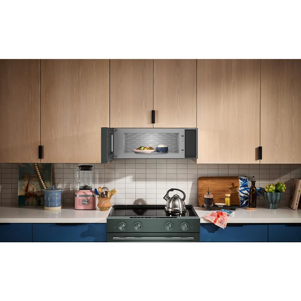 Kitchenaid KMML550RJP Smart Low Profile Microwave Hood Combination with Dual Fan Ventilation - Image 9