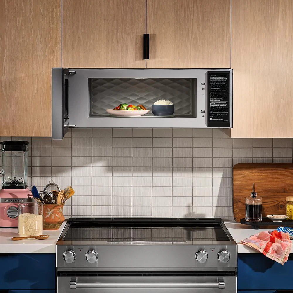 Kitchenaid KMML550RPS Smart Low Profile Microwave Hood Combination with Dual Fan Ventilation - Image 3