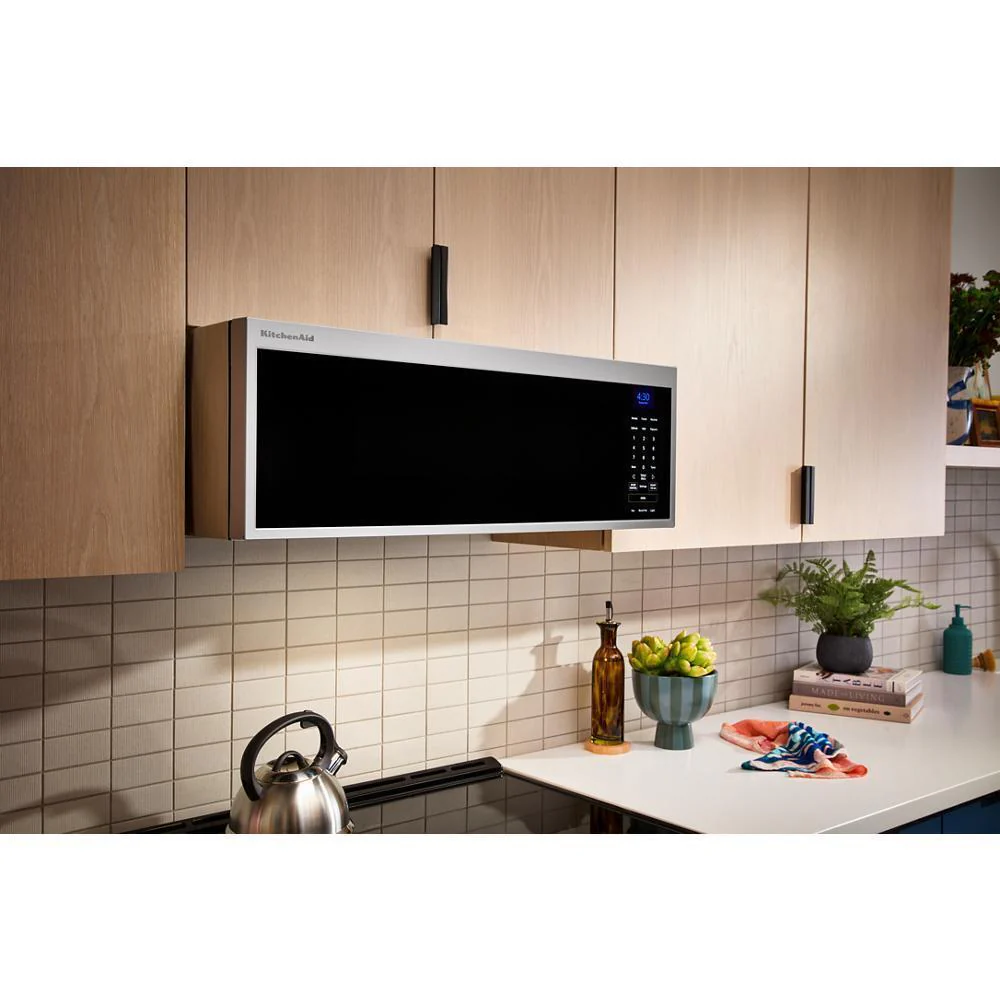 Kitchenaid KMML550RPS Smart Low Profile Microwave Hood Combination with Dual Fan Ventilation - Image 6