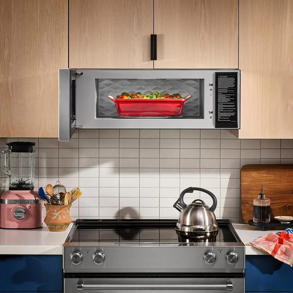 Kitchenaid KMML550RPS Smart Low Profile Microwave Hood Combination with Dual Fan Ventilation - Image 7