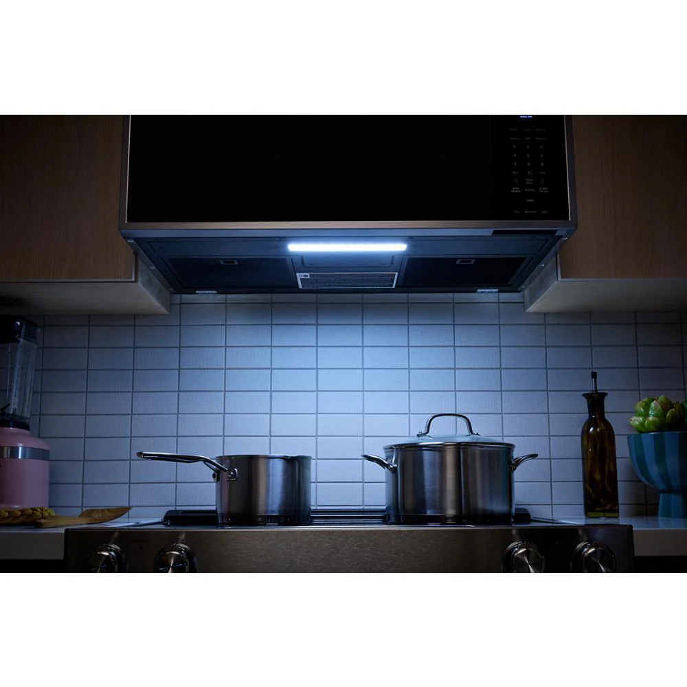 Kitchenaid KMML550RPS Smart Low Profile Microwave Hood Combination with Dual Fan Ventilation - Image 9