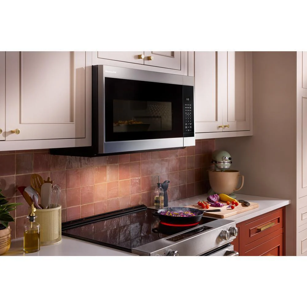 Kitchenaid KMMS130RPS 1.9 Cu. Ft. Microwave Hood Combination with Auto Functions - Image 3