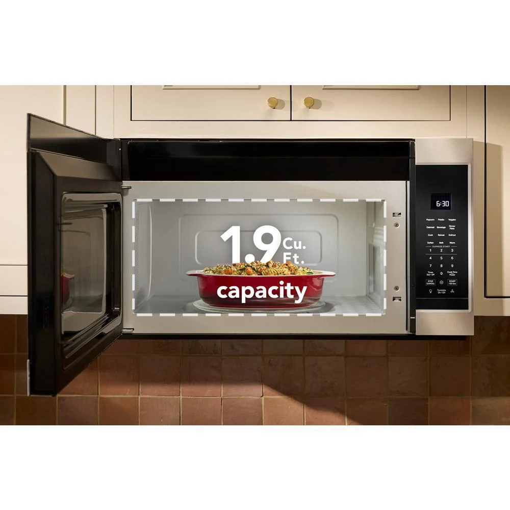 Kitchenaid KMMS130RPS 1.9 Cu. Ft. Microwave Hood Combination with Auto Functions - Image 33