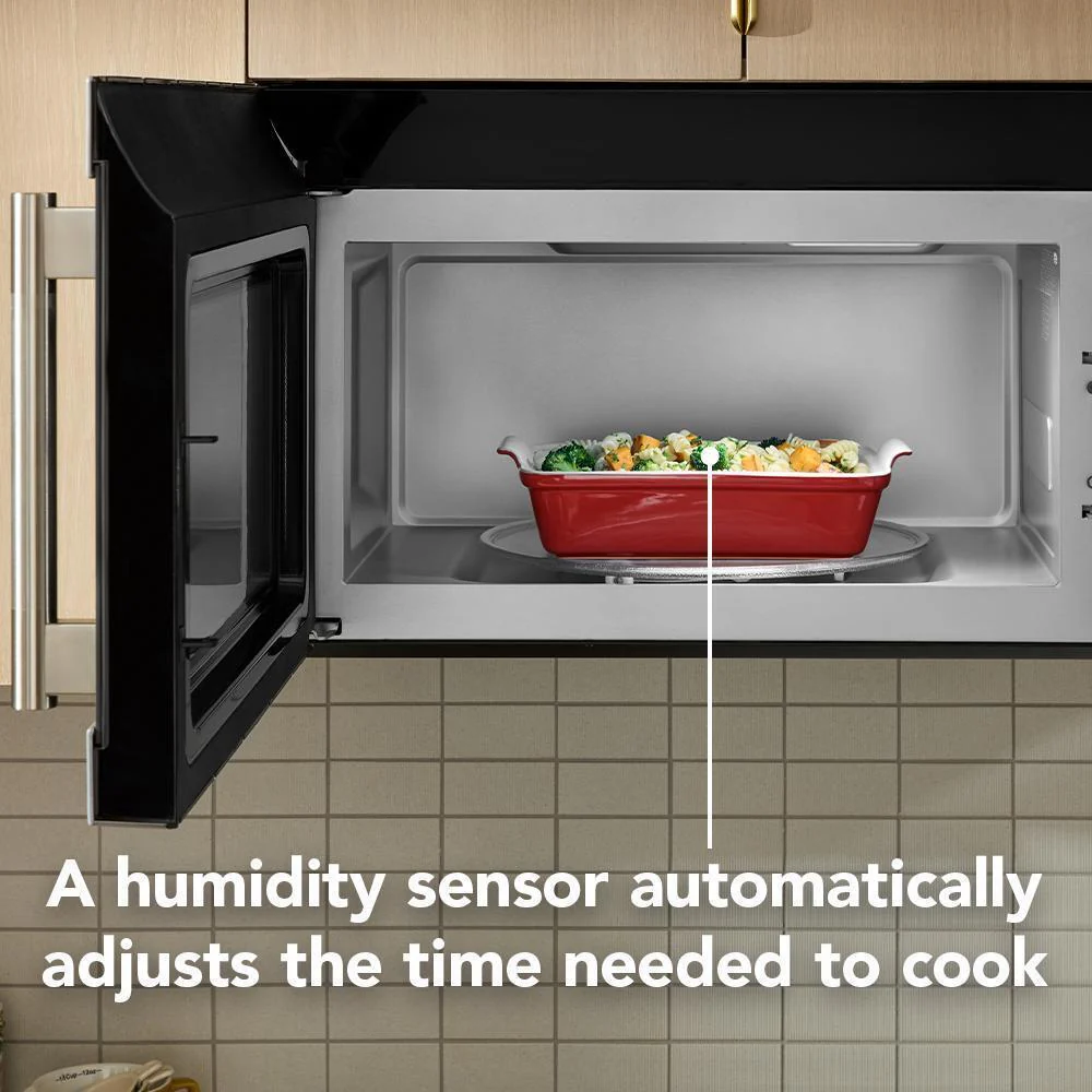 Kitchenaid KMMS330SPS 2.1 Cu. Ft. Microwave Hood Combination with a Handle - Image 6