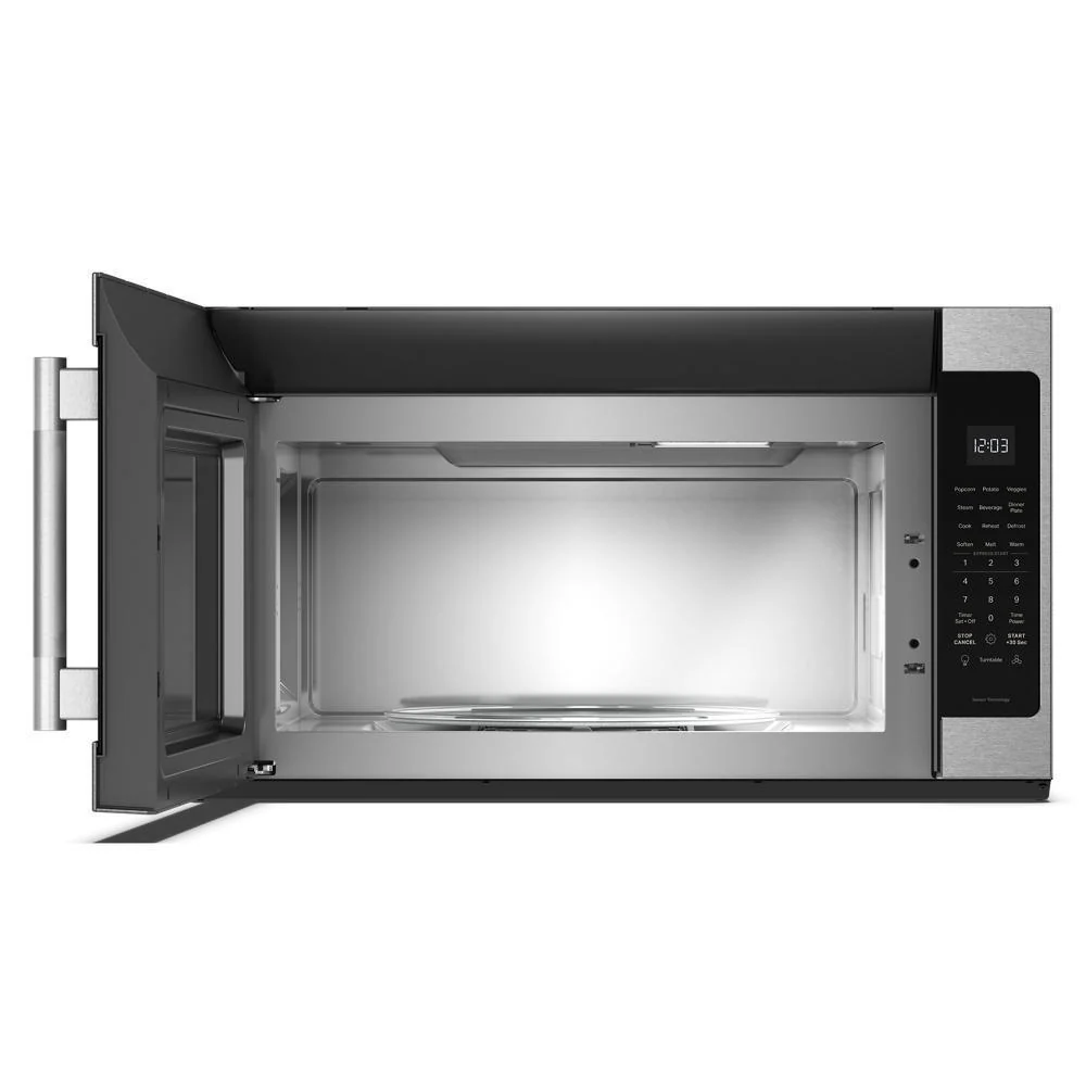 Kitchenaid KMMS330SPS 2.1 Cu. Ft. Microwave Hood Combination with a Handle - Image 8