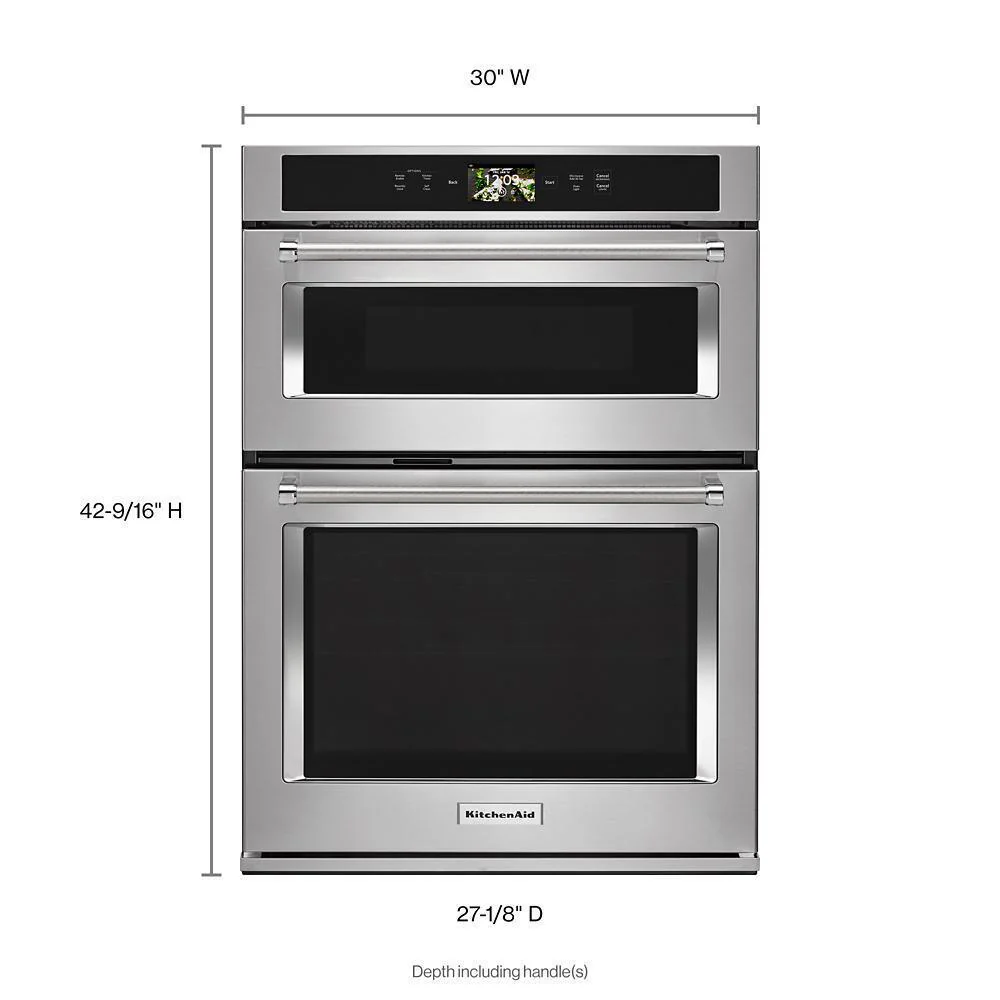 Kitchenaid KOCE900HSS Smart Oven+ 30" Combination Oven with Powered Attachments - Image 7