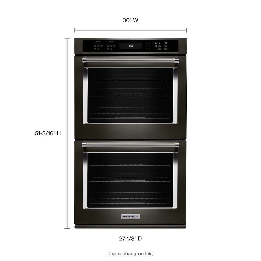 Kitchenaid 30" Double Wall Oven with Even-Heat™ True Convection - Image 2