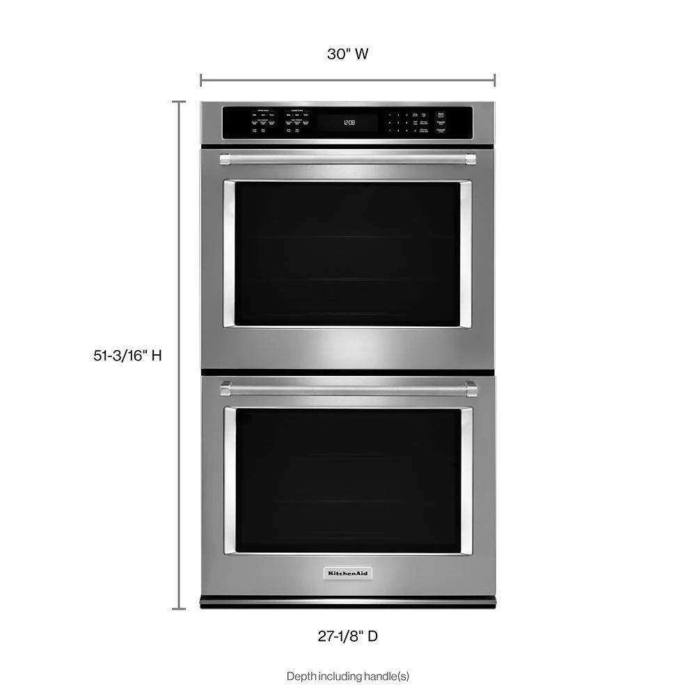 KITCHENAID 30" Double Wall Oven with Even-Heat(TM) True Convection - Image 2
