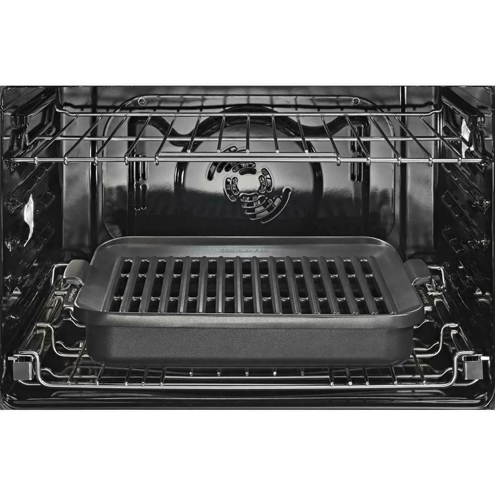 Kitchenaid KODE900HBS Smart Oven+ 30" Double Oven with Powered Attachments and PrintShield™ Finish - Image 3