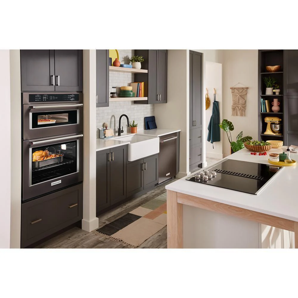 KOEC527PBS KitchenAid® 27" Combination Microwave Wall Ovens with Air Fry Mode. - Image 3