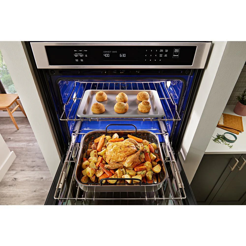 KOEC530PPS KitchenAid® 30" Combination Microwave Wall Ovens with Air Fry Mode. - Image 3
