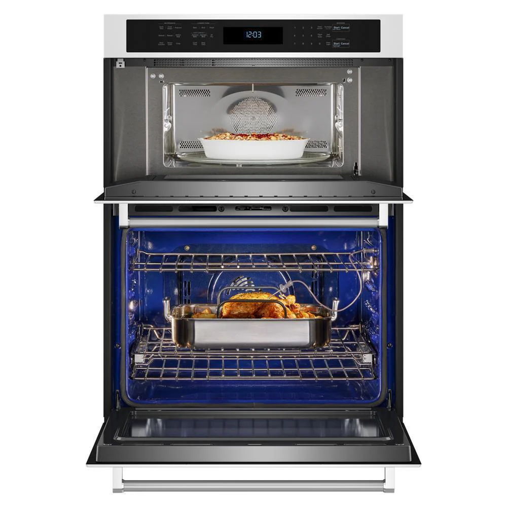 KOEC530PWH KitchenAid® 30" Combination Microwave Wall Ovens with Air Fry Mode. - Image 20