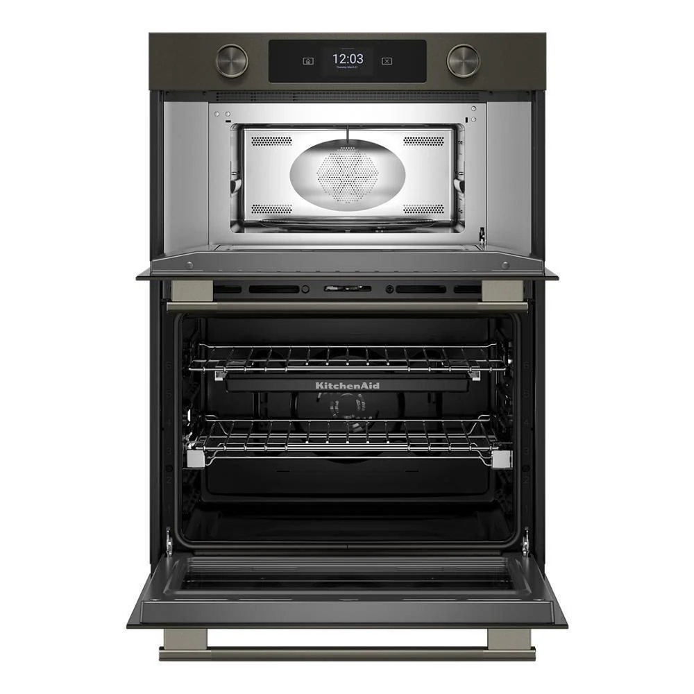 Kitchenaid KOEC730SBE 30-inch Smart Electric Combo Wall Oven with Assisted Cooking Modes - Black Ore - Image 6